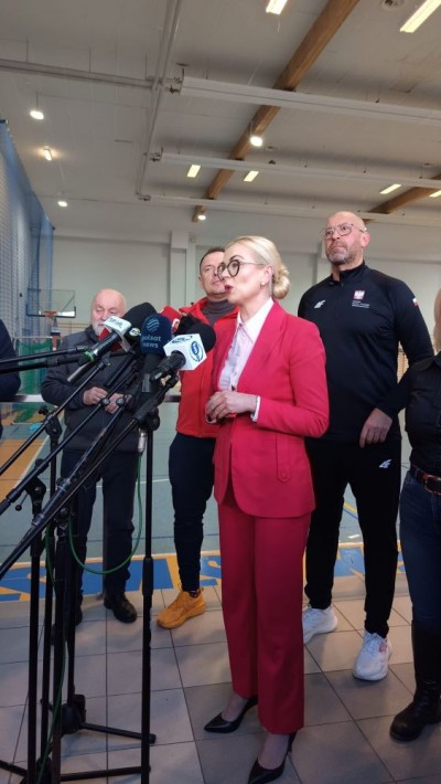 Przyznanie dofinansowania na budowę toru saneczkowego w Karpaczu